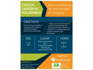 Taller para referentes de voluntariado en organizaciones